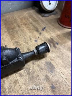Vintage Gas Pump Benjamin Electric Light Lamp Sockets Fixture Mount Parts USA