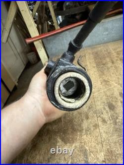 Vintage Gas Pump Benjamin Electric Light Lamp Sockets Fixture Mount Parts USA
