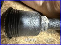 Vintage Gas Pump Benjamin Electric Light Lamp Sockets Fixture Mount Parts USA
