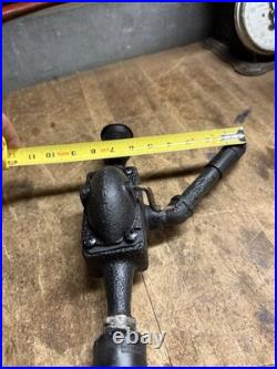 Vintage Gas Pump Benjamin Electric Light Lamp Sockets Fixture Mount Parts USA