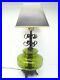 Vintage_Green_Glass_Globe_Black_Table_Lamp_Decorative_Mid_Century_Lighting_Parts_01_zhuc