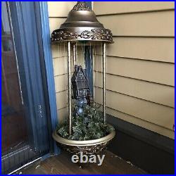 Vintage Grist Mill Hanging Oil Rain Lamp 30 Untested Parts Repair AS IS