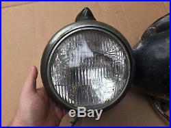 Vintage Guide 682-C Head Lamp Headlights Hot Rat Rod TROG 32 MODEL A 34 AV8 31