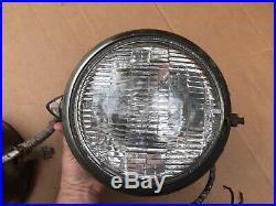 Vintage Guide 682-C Head Lamp Headlights Hot Rat Rod TROG 32 MODEL A 34 AV8 31