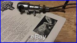 Vintage Harley Knucklehead Panhead Indian Corbin DASH LAMP Speedometer Light WOW
