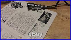 Vintage Harley Knucklehead Panhead Indian Corbin DASH LAMP Speedometer Light WOW