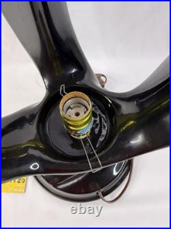 Vintage Harris Lamp of Elegance, Flame Lamp, Art Deco, Black Ceramic (for Parts)