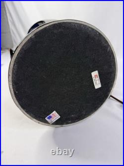 Vintage Harris Lamp of Elegance, Flame Lamp, Art Deco, Black Ceramic (for Parts)