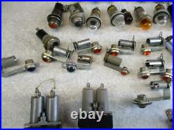 Vintage Indicator Light Jewel Screw Lens Pilot Lamp Parts Lot of 150