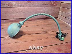 Vintage Industrial Sconce Shade Lamp WORKS, PARTS