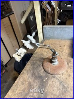 Vintage Industrial Work Task Light Lamp Jointed Articulating Fixture Parts USA