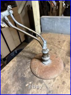 Vintage Industrial Work Task Light Lamp Jointed Articulating Fixture Parts USA