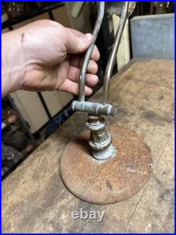 Vintage Industrial Work Task Light Lamp Jointed Articulating Fixture Parts USA