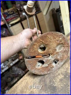 Vintage Industrial Work Task Light Lamp Jointed Articulating Fixture Parts USA