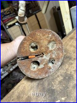 Vintage Industrial Work Task Light Lamp Jointed Articulating Fixture Parts USA