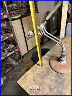 Vintage Industrial Work Task Light Lamp Jointed Articulating Fixture Parts USA
