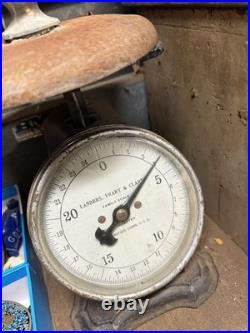 Vintage Industrial Work Task Light Lamp Jointed Articulating Fixture Parts USA