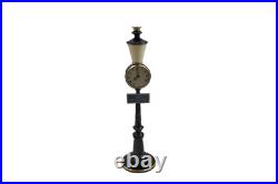 Vintage Jaeger Recital Rue de la Paix Lamp Post Desk Clock For Parts/Repair