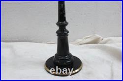 Vintage Jaeger Recital Rue de la Paix Lamp Post Desk Clock For Parts/Repair