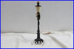 Vintage Jaeger Recital Rue de la Paix Lamp Post Desk Clock For Parts/Repair