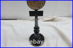 Vintage Jaeger Recital Rue de la Paix Lamp Post Desk Clock For Parts/Repair