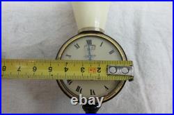 Vintage Jaeger Recital Rue de la Paix Lamp Post Desk Clock For Parts/Repair