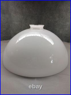 Vintage Japanese Milky White Glass Lamp Shade? 10.2×H5.1inch Lighting Parts Rare