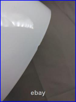 Vintage Japanese Milky White Glass Lamp Shade? 10.2×H5.1inch Lighting Parts Rare