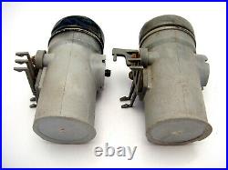 Vintage Justrite 3-300 Plastic Carbide Miners Lamp Bodies For Parts Restore