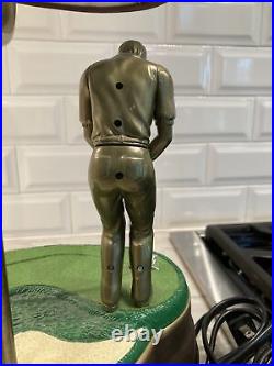 Vintage King America Putter Golf Lamp For Birdie Not Working, For Parts Only