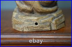 Vintage Lion Lamp Figural Regent Style MCM 14 Statue Antique Light Parts