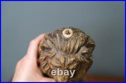 Vintage Lion Lamp Figural Regent Style MCM 14 Statue Antique Light Parts