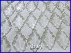 Vintage Lot Of 60 Pieces Czech Drop 3 Long For Chandelier And Lamp Parts