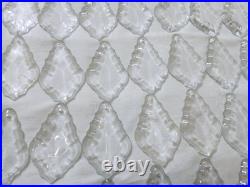 Vintage Lot Of 70 Pieces Czech Drop 3 Long For Chandelier And Lamp Parts