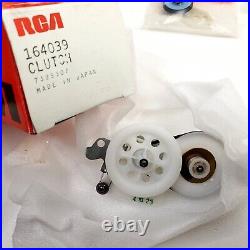 Vintage Lot VCR Replacement Parts Clutch Fuse Gear Lamp Bulb Belt Arm RCA NOS