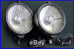 Vintage Lucas Ft58/2 Spot Lamps Foglamps Rolls Royce Bentley Jaguar Ss Mkiv