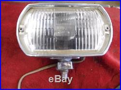 Vintage Lucas Rectangle FT/LR8 FOG Light Lamps Pair With Covers VERY BRIGHT BEAM Vintage Lucas Rectangle FT/LR8 FOG Light Lamps Pair With Covers VERY BRIGHT BEAM