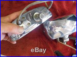 Vintage Lucas Rectangle FT/LR8 FOG Light Lamps Pair With Covers VERY BRIGHT BEAM Vintage Lucas Rectangle FT/LR8 FOG Light Lamps Pair With Covers VERY BRIGHT BEAM