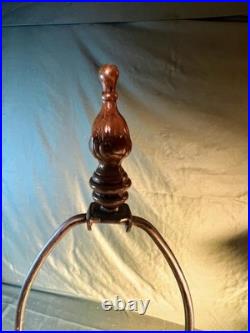 Vintage Lucite Clear Plastic Table Lamp Light MCM Modernism Mid Century Modern