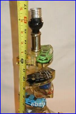  Vintage Lucite Matchbox Car Lamp of the decade Don t miss out 