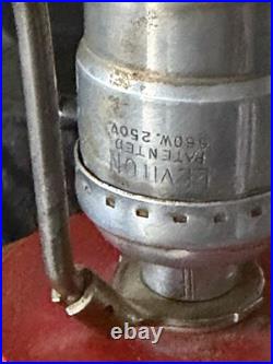 Vintage MCM American Designer Table Lamp Wood Working Original Plug In And Parts