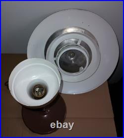 Vintage MCM UFO Saucer Atomic lamp Light Fixture Parts