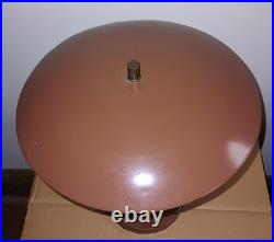 Vintage MCM UFO Saucer Atomic lamp Light Fixture Parts