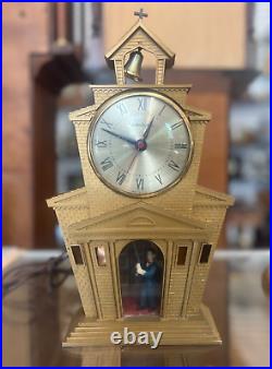 Vintage Mastercrafters Animated Motion Lamp Mantle Clock- Good Working Condition