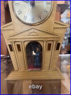 Vintage Mastercrafters Animated Motion Lamp Mantle Clock- Good Working Condition