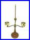 Vintage_Metal_Brass_Dual_Fixture_Arm_Red_Base_Table_Lamp_Decorative_Light_Parts_01_hkl