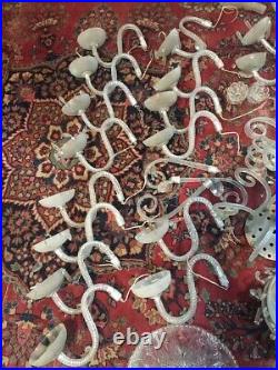 Vintage Murano Glass Parts for Chandelier Restoration