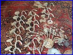 Vintage Murano Glass Parts for Chandelier Restoration