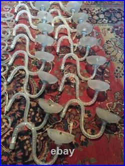 Vintage Murano Glass Parts for Chandelier Restoration