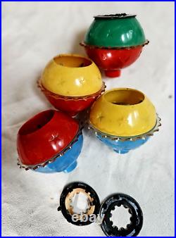 Vintage NOMA Round Bodys no bulb C7 Bubble Light Housing Parts/Repair